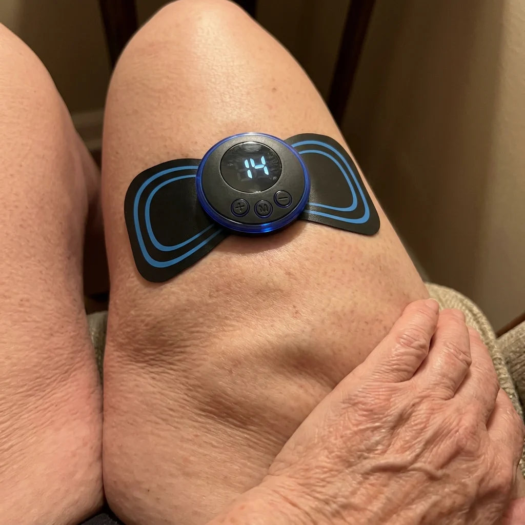 Meredith using Elvenic Pulse at home